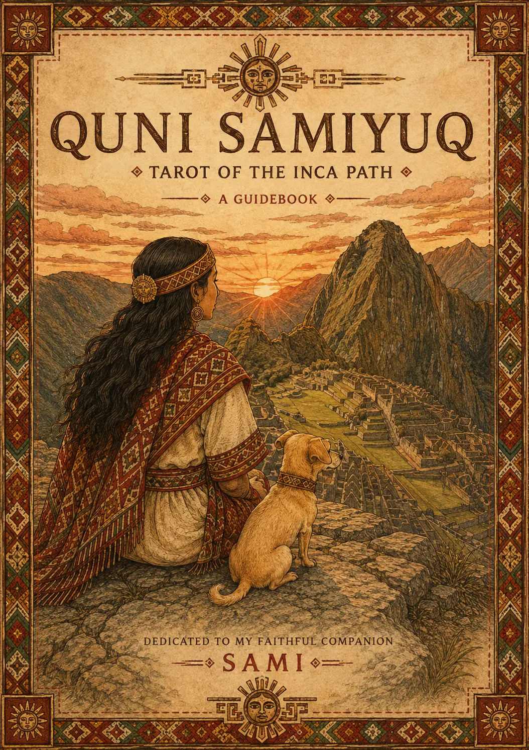 Kuni Samiyuq: Tarot of the Inca Path guidebook cover