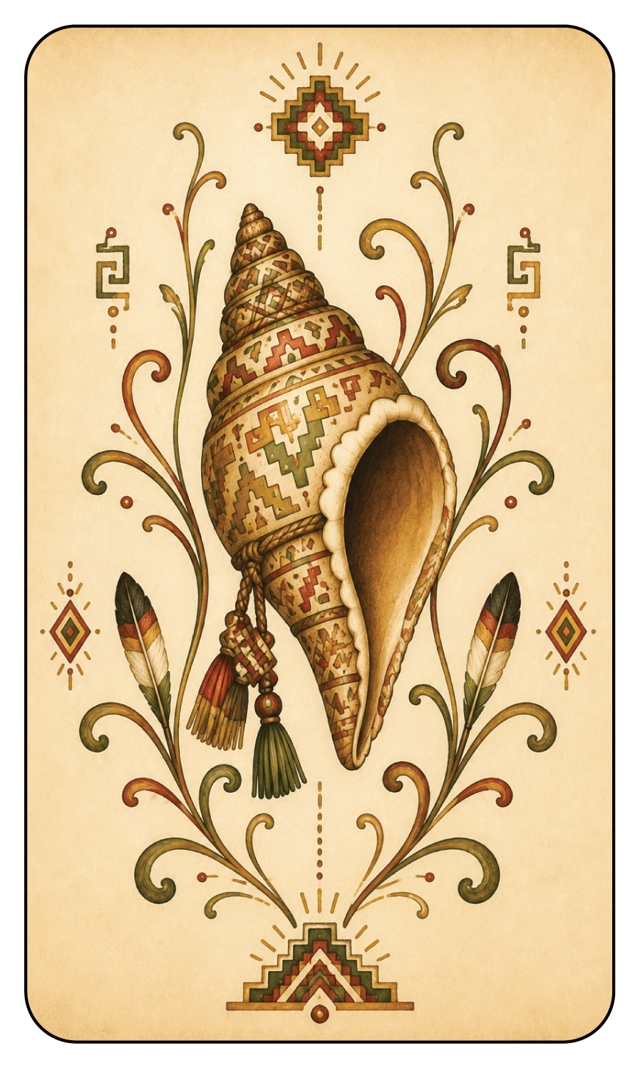 Pututus card from the Quni Samiyuq deck