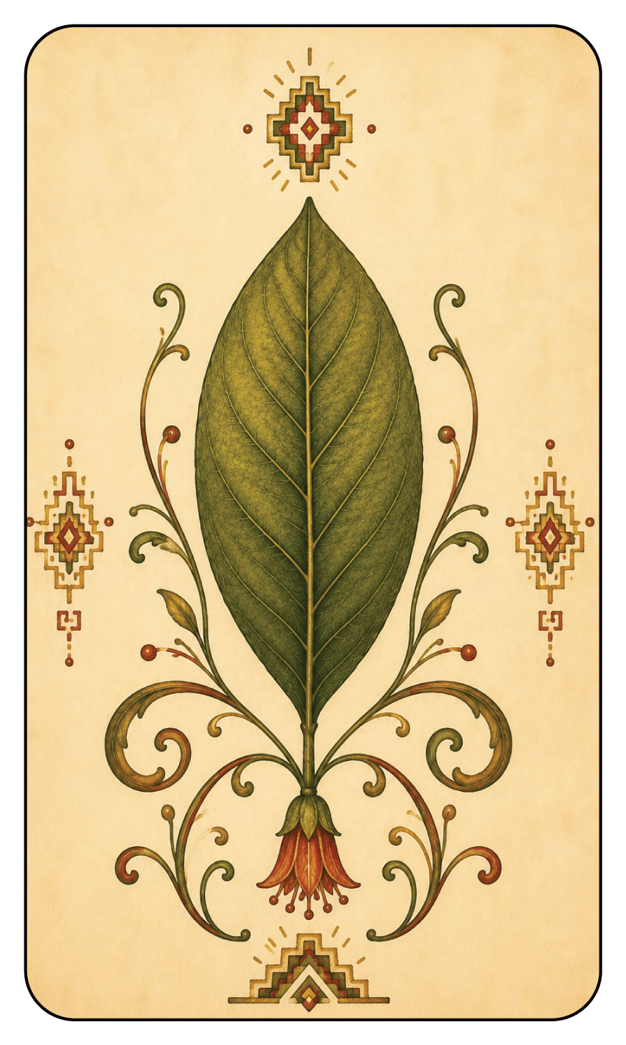 Coca card from the Quni Samiyuq deck