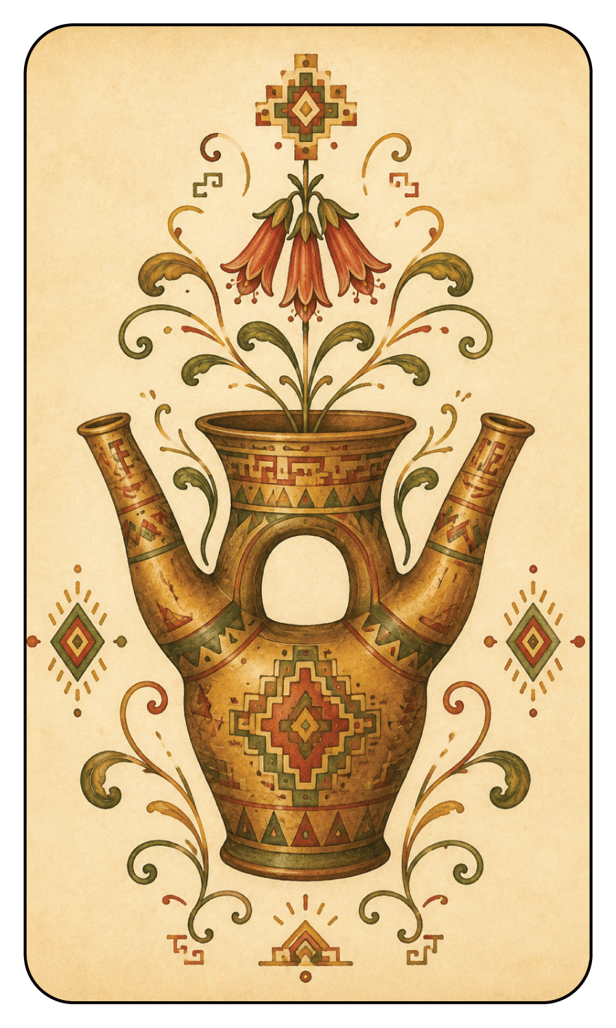 Keros card from the Quni Samiyuq deck